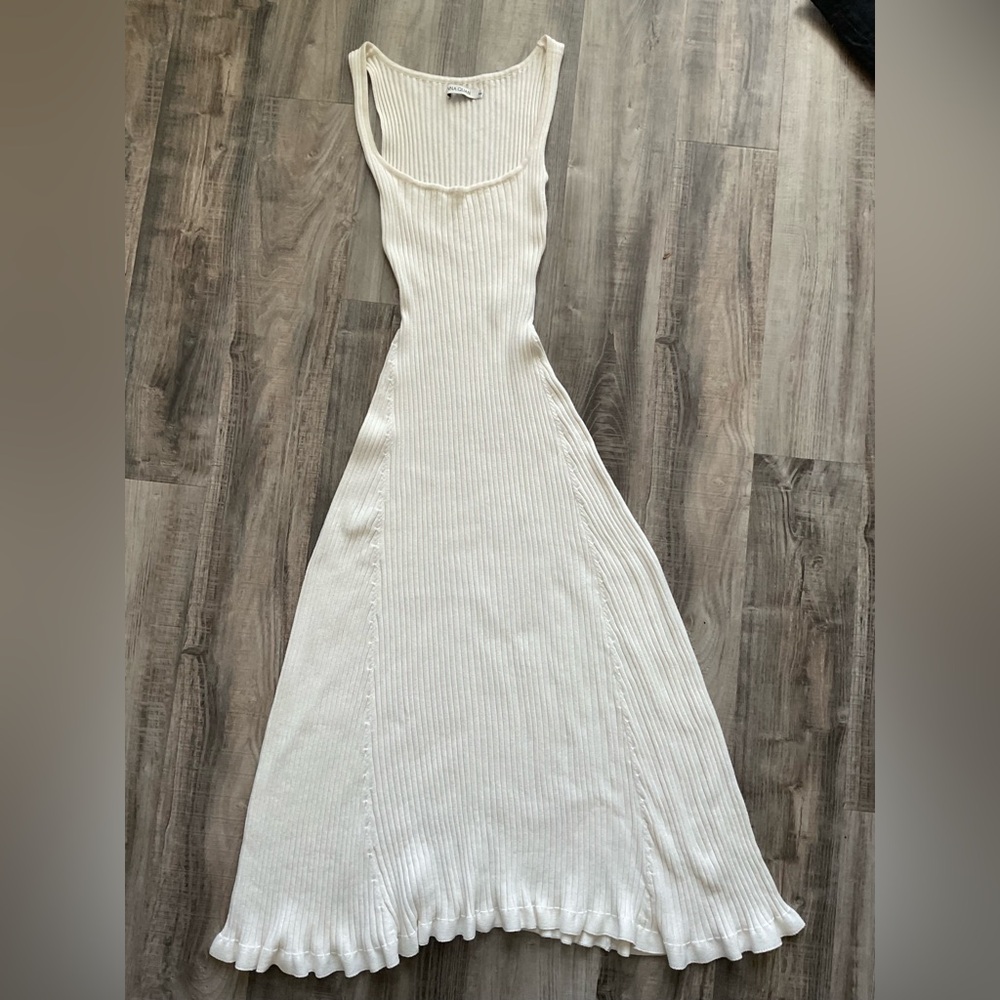 Anna Quan Ribbed Midi Dress size 6 - Picture 2 of 4